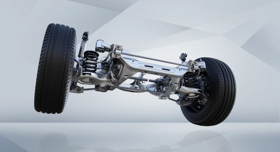 Suspensi H-Arm Aluminium