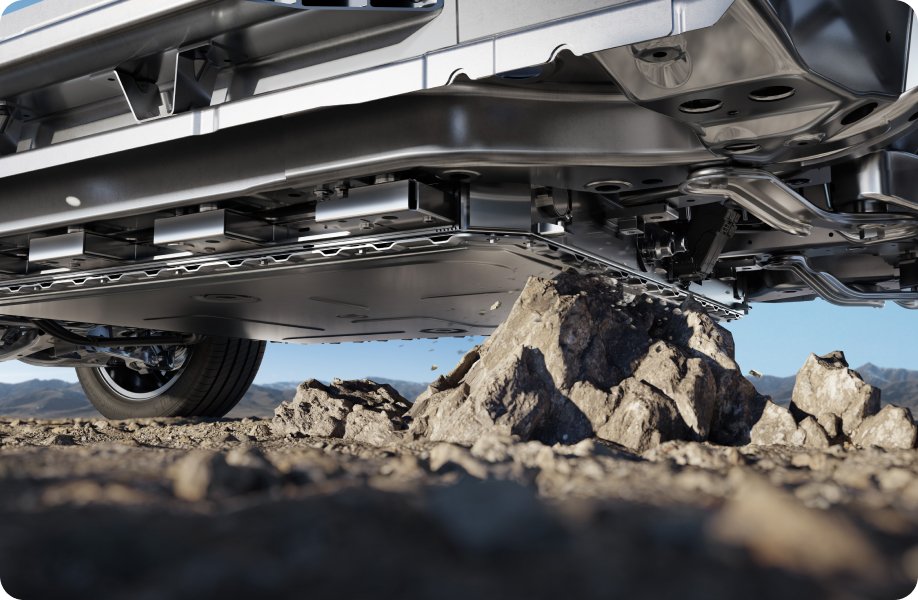 Perlindungan baterai collision resistant armor